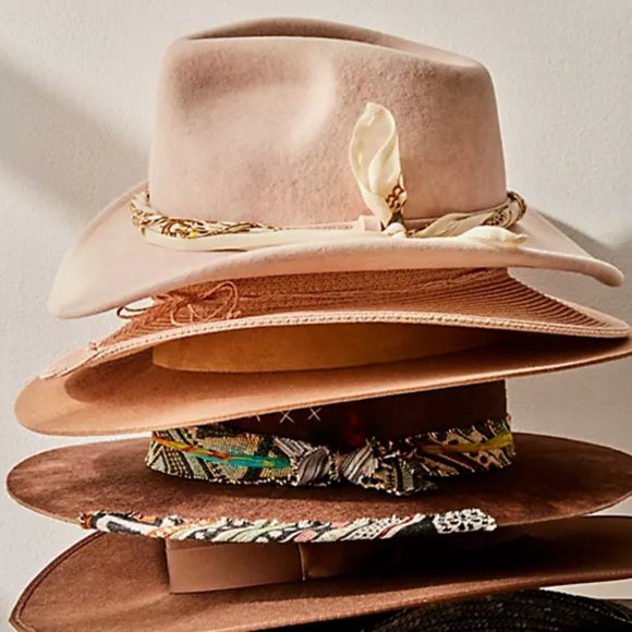 Free People Accessories - NWT Free People Trail Dusted Cowboy Hat